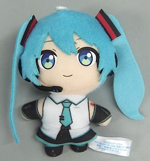 Hatsune Miku Project Sekai Colorful Stage! Feat. Hatsune Miku Sega Lucky Kuji Petit Nui Mascot Vol.3 Prize B Key Ring [USED]