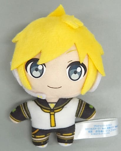 Len Kagamine Project Sekai Colorful Stage! Feat. Hatsune Miku Sega Lucky Kuji Petit Nui Mascot Vol.3 Prize B Key Ring [USED]