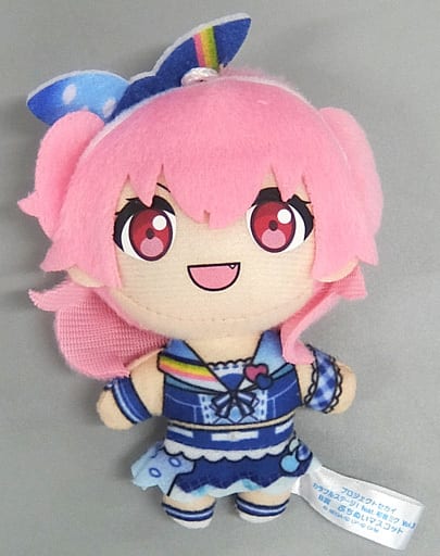 Airi Momoi Project Sekai Colorful Stage! Feat. Hatsune Miku Sega Lucky Kuji Petit Nui Mascot Vol.3 Prize B Key Ring [USED]