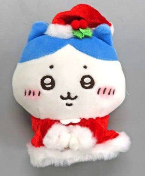 Hachiware It's Santa! Chiikawa: Nanka Chiisakute Kawaii Yatsu Mochimasu Mascot Key Ring [USED]