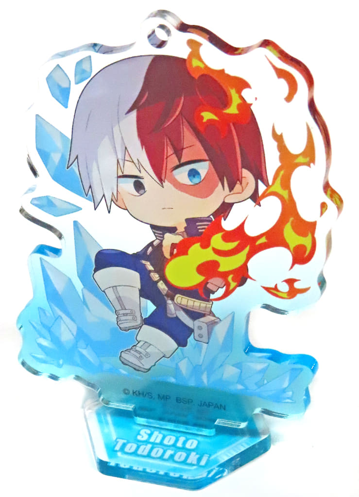 My Hero Academia Shoto Todoroki Acrylic Plate with Stand Gigo Limited Acrylic Stands [USED]