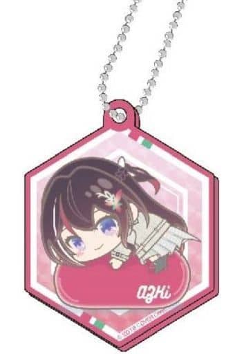 AZKi Vtuber Hololive Kiratto Decofla Acrylic Key Chain Hagumeets A box Key Chain [USED]