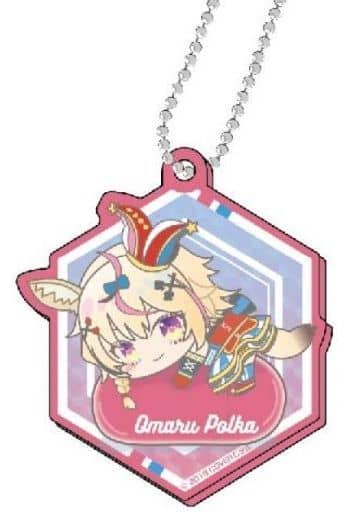 Polka Omaru Vtuber Hololive Kiratto Decofla Acrylic Key Chain Hagumeets A box Key Chain [USED]