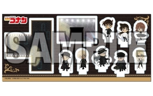 Conan Edogawa, etc. Runway Chibi Style Detective Conan Acrylic Diorama Acrylic Stand [USED]
