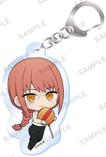 Chainsaw Man Makima Acrylic Keychain Mugyu Mini Ver. Keychains [USED]