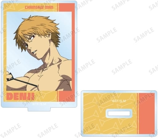 Chainsaw Man Denji B Trading Acrylic Keychain Ver.A Acrylic Stands [USED]