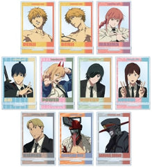 Chainsaw Man Denji & Others A Trading Acrylic Keychain Ver.A All 10 Types Set Acrylic Stands [USED]
