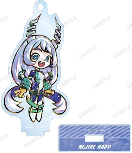 My Hero Academia Nejire Hado Chibi Ani-Art Trading Acrylic Stand Keychain Ver.B Keychains [USED]