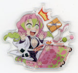 Mitsuri Kanroji World Tour Screening Demon Slayer: Kimetsu no Yaiba To the Swordsmith Village- Newly Drawn Character Illustration Random Acrylic Charms Theater Limited Charm [USED]