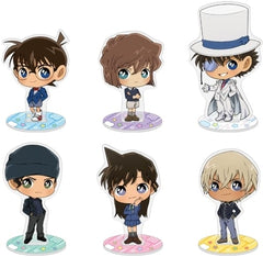 Conan Edogawa, etc. Detective Conan Petit Character Collect Acrylic Stand Vol.5 All 6 Types Set Acrylic Stand [USED]