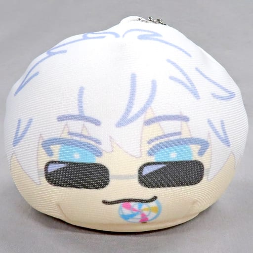 Satoru Gojo Benefit Ver. Jujutsu Kaisen Omanjuu Niginigi Mascot 2 animate Online Limited Box Purchase Privilege Key Ring [USED]