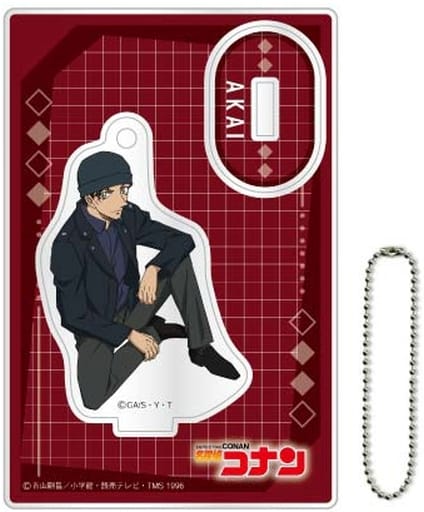 Shuichi Akai Detective Conan Trading Mini Acrylic Stand I Acrylic Stand [USED]