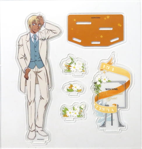 Rei Furuya Detective Conan: The Bride of Halloween Acrylic Stand Shanghai Conan Cafe 2022 Exclusive Acrylic Stand [USED]