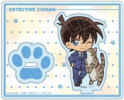 Shinichi Kudo Chibi Cat Ver.2 Detective Conan Acrylic Stand Acrylic Stand [USED]