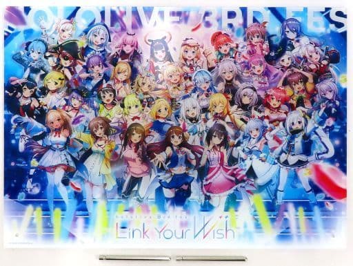 Tokino Sora, etc. VTuber Hololive Main Visual Premium Acrylic Panel Hololive 3Rd Fes. Link Your Wish Exclusive Acrylic Stands [USED]