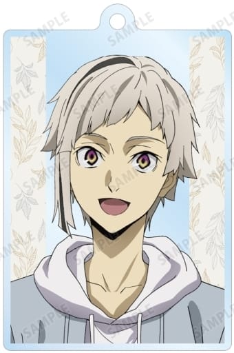 Atsushi Nakajima A Bungo Stray Dogs Newly Drawn Illustration Winter Holiday Ver. Trading Acrylic Key Chains Key Chain [USED]