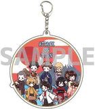 Ellen Yeager, etc. New Year Ver. Attack on Titan Graph Art Illustration Deka Acrylic Key Chain Key Chain [USED]