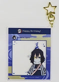 Obanai Iguro Demon Slayer: Kimetsu no Yaiba SNS Style Acrylic Key Chain ufotable Cafe x Machi Asobi Cafe Obanai Iguro Birthday Festival 2022 Limited Key Ring [USED]