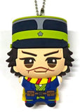 Saichi Sugimoto Golden Kamuy Chibigurumi Rubber Mascot Key Chain Namco Limited Key Chain [USED]