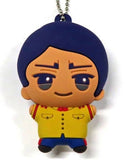 Ensign Koito Golden Kamuy Chibigurumi Rubber Mascot Key Chain Namco Limited Key Chain [USED]