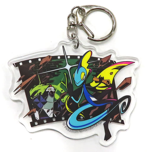Inteleon Film Pokemon Acrylic Keychain Collection Midnight Agent The Cinema Pokemon Center Limited Key Chain [USED]