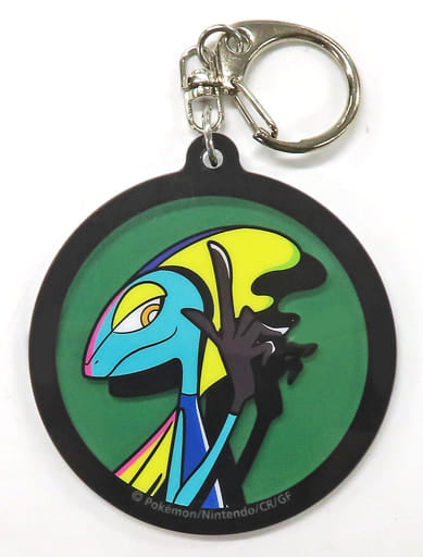 Inteleon Round Shape Pokemon Acrylic Keychain Collection Midnight Agent The Cinema Pokemon Center Limited Key Chain [USED]