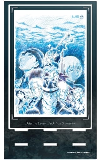 Conan Edogawa, etc. Detective Conan: Black Iron Submarine Teaser Visual Acrylic Art Stand Acrylic Stand [USED]