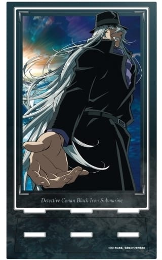Gin Detective Conan: Black Iron Submarine Acrylic Art Stand Acrylic Stand [USED]