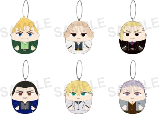 Ken Ryuguji, etc. Tokyo Revengers Puchimochi Mascot Suit Style All 6 Types Set Key Chain [USED]