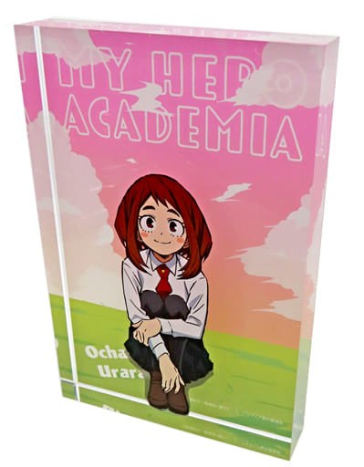 My Hero Academia Ochaco Uraraka Acrylic Block Youth Ver. Jump Festa 2023 Limited Made to Order Limited Item Acrylic Stands [USED]