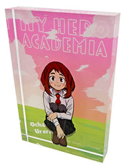 My Hero Academia Ochaco Uraraka Acrylic Block Youth Ver. Jump Festa 2023 Limited Made to Order Limited Item Acrylic Stands [USED]