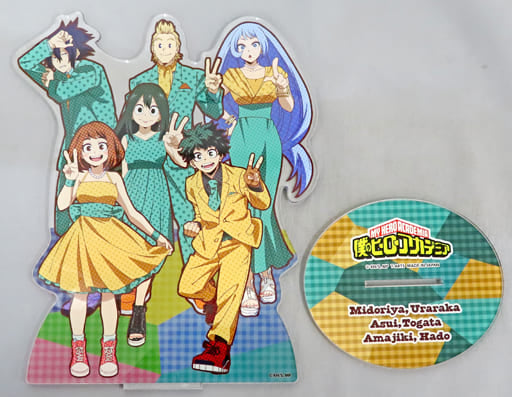 My Hero Academia Izuku Midoriya & Others Party Time!! Big Acrylic Stand Type A Jump Festa 2023 Limited Made to Order Limited Item Acrylic Stands [USED]