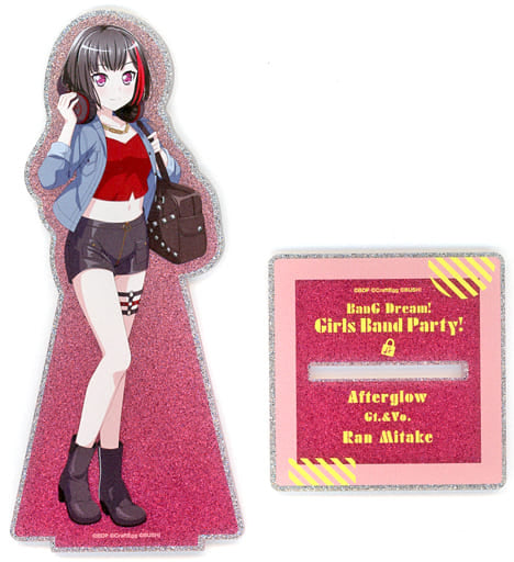 Ran Mitake BanG Dream! Girls Band Party! Kirarin Acrylic Stand Bushiroad Store 1st Anniversary Version Bushiroad Store in Akihabara Gamers Main Store Exclusive Acrylic Stand [USED]