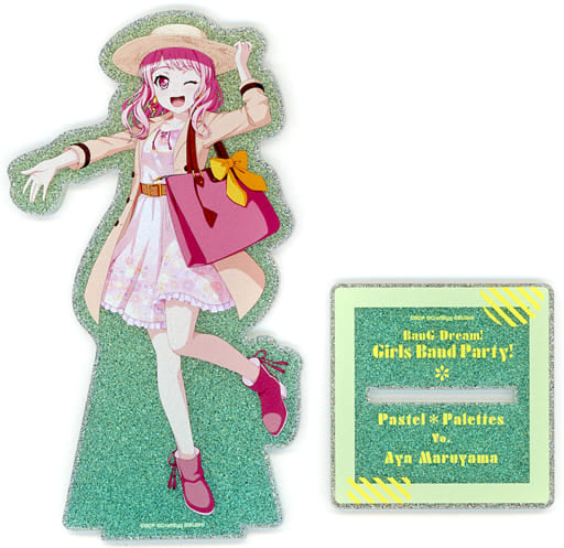Aya Maruyama BanG Dream! Girls Band Party! Kirarin Acrylic Stand Bushiroad Store 1st Anniversary Version Bushiroad Store in Akihabara Gamers Main Store Exclusive Acrylic Stand [USED]