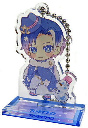 KAITO VOCALOID Collection Acrylic Key Chain With Stand Key Ring [USED]