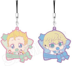 Takemichi Hanagaki Chifuyu Matsuno A Tokyo Revengers Babu Chara Rubber Charm Set of 2 Key Chain [USED]