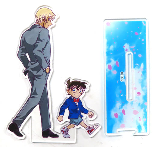 Conan Edogawa Rei Furuya Detective Conan Tsunagaru Acrylic Stand Sunday Webury Subscribers Limited Service For All Applicants Acrylic Stand [USED]
