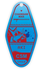 Chainsaw Man Aki Hayakawa Motel Keychain Keychains [USED]