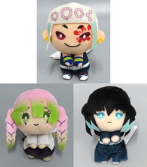 Tengen Uzui, etc. Demon Slayer: Kimetsu no Yaiba & You More Plus Mascot Vol.5 All 3 Types Set Key Ring [USED]