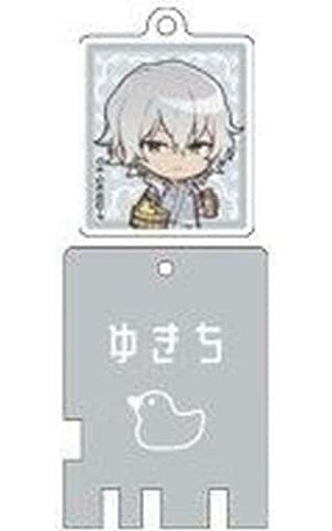 Yukichi Fukuzawa Mini Character Bungo Stray Dogs Trading Public Bath Lock Style Key Chain Gokurakuyu Raku Spa Sentou e Youkoso: Busou Tanteisha Kyusoku-hen Limited Key Chain [USED]