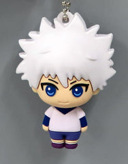 Killua Zoldyck Hunter x Hunter Three Dimensional Rubber Mascot 01 Key Chain [USED]