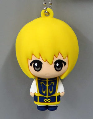 Kurapika Hunter x Hunter Three Dimensional Rubber Mascot 01 Key Chain [USED]