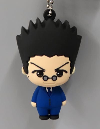 Leorio Paladiknight Hunter x Hunter Three Dimensional Rubber Mascot 01 Key Chain [USED]