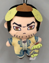 Genjiro Tanigaki Pompompurin Golden Kamuy X Sanrio Characters Petit Mascotto Ichi Key Chain [USED]
