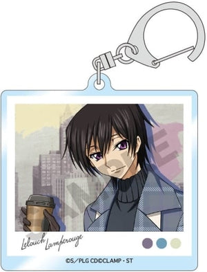 Lelouch Lamperouge Plain Clothes SNS Style Code Geass: Lelouch of the Rebellion Trading Acrylic Key Chains Key Chain [USED]
