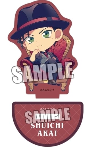 Shuichi Akai Detective Conan Trading Mini Acrylic Stand Chair Ver. Acrylic Stand [USED]
