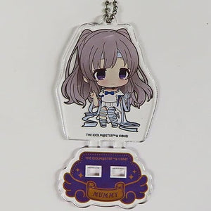Yuukoku Kiriko THE IDOLM@STER Shiny Colors Legend of Shiny Colors Trading Acrylic Stand Key Chain RPG, Role-Playing Game Devil Side animate cafe Limited Key Chain [USED]