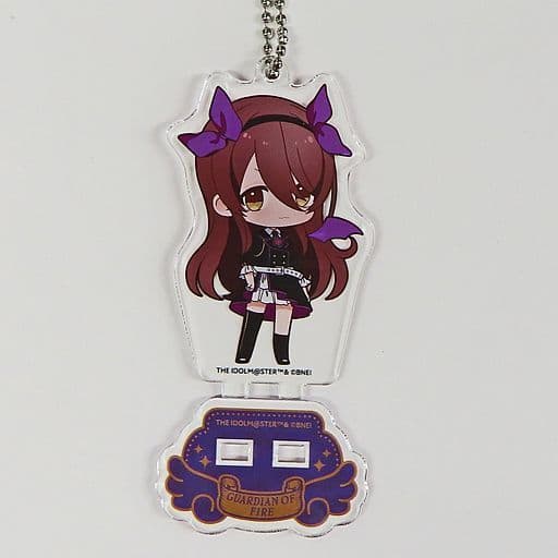 Oosaki Tenka THE IDOLM@STER Shiny Colors Legend of Shiny Colors Trading Acrylic Stand Key Chain RPG, Role-Playing Game Devil Side animate cafe Limited Key Chain [USED]