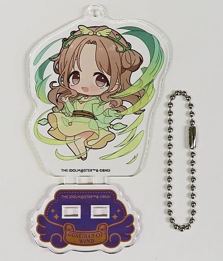 IcHina Hikawana THE IDOLM@STER Shiny Colors Legend of Shiny Colors Trading Acrylic Stand Key Chain RPG, Role-Playing Game Devil Side animate cafe Limited Key Chain [USED]