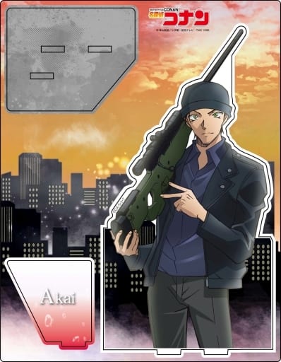 Shuichi Akai Detective Conan Modern Gradation Acrylic Stand L Acrylic Stand [USED]